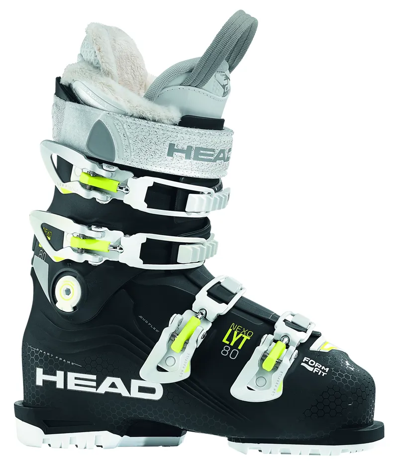 Head Nexo Lyt 80W Womens Ski Boots in Black